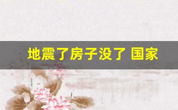 地震了房子没了 国家管吗_汶川重建房子是免费吗